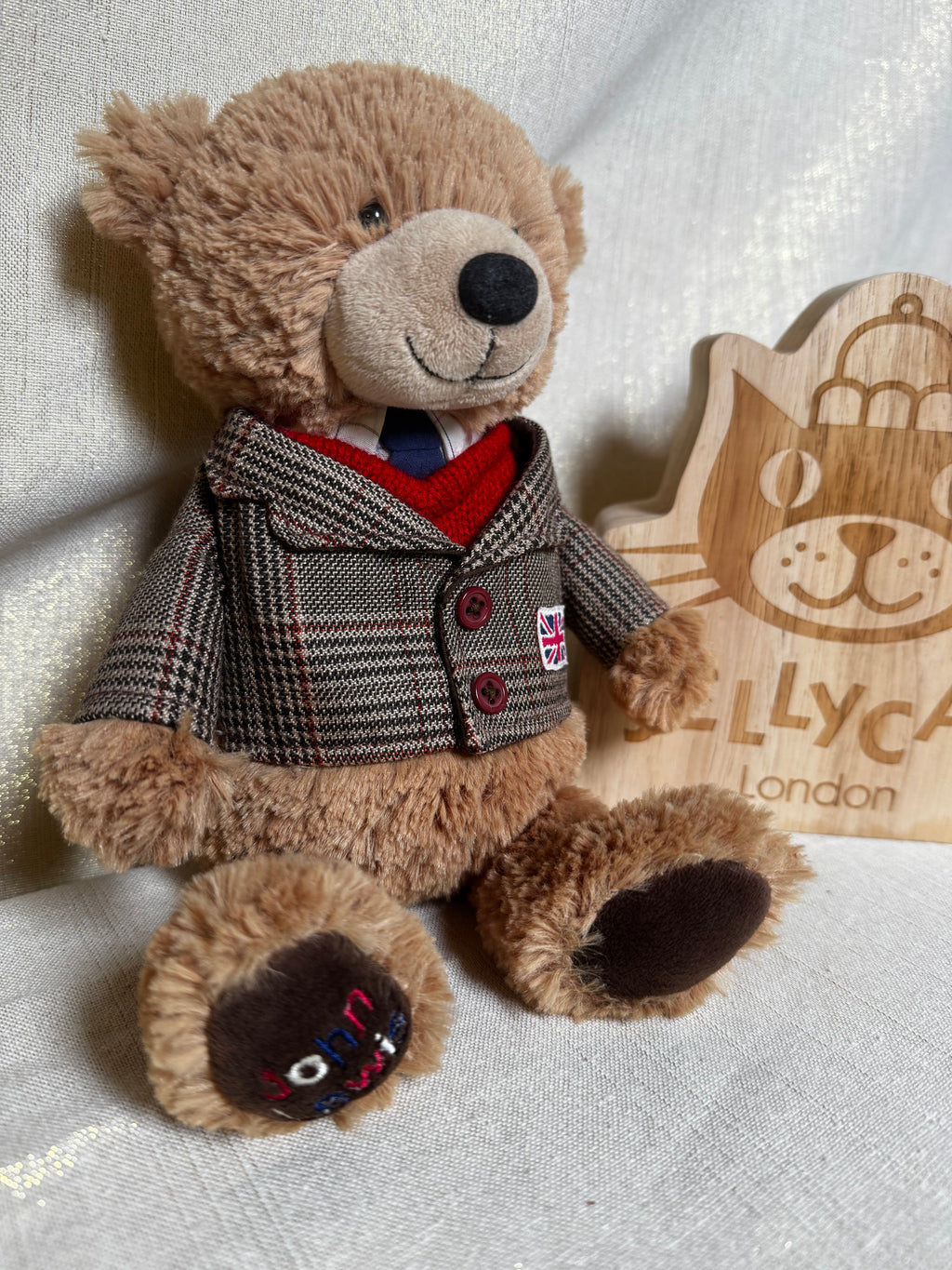 Jellycat x John Lewis Country Lewis Bear | BNWOT