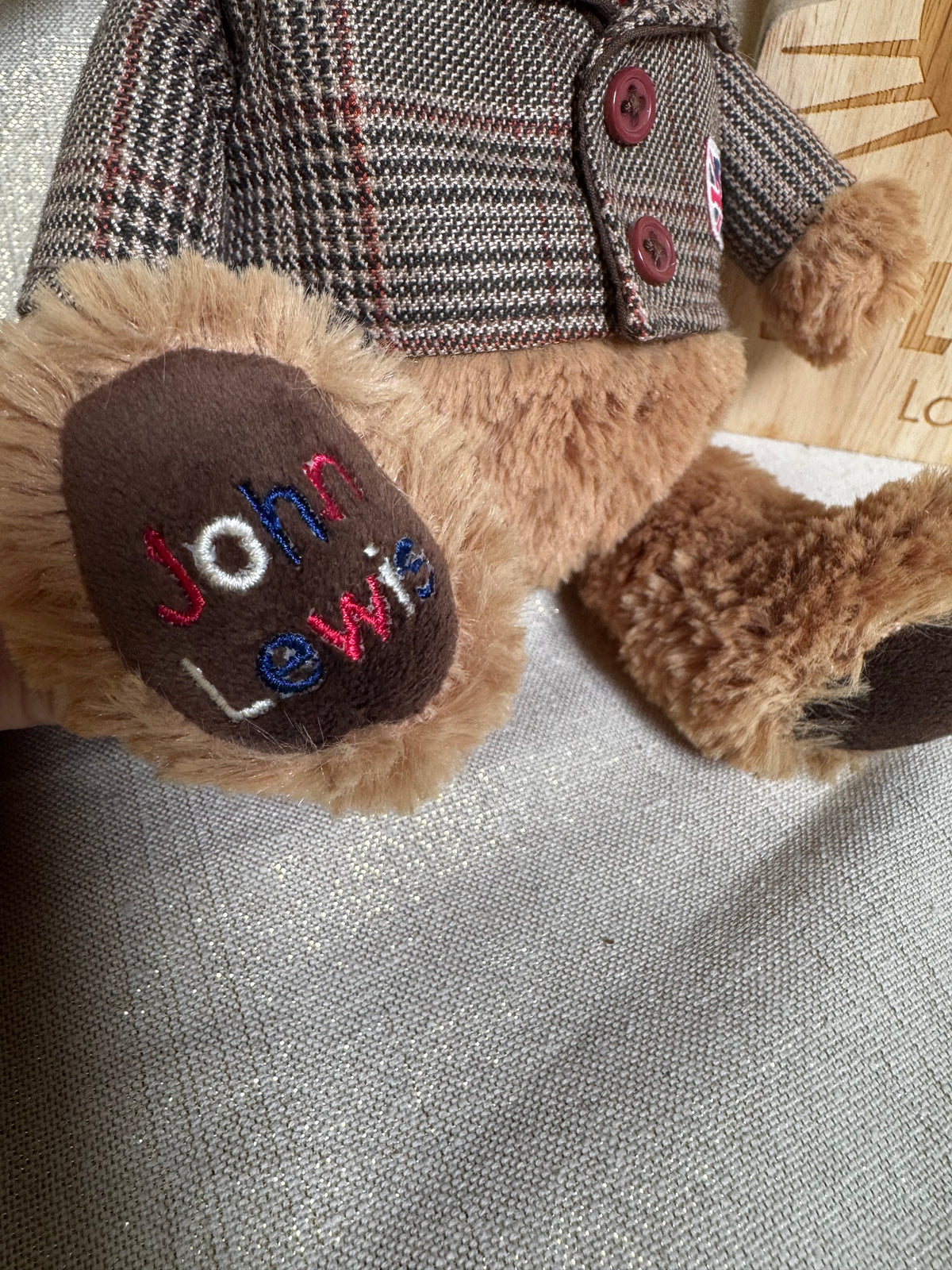Jellycat x John Lewis Country Lewis Bear | BNWOT