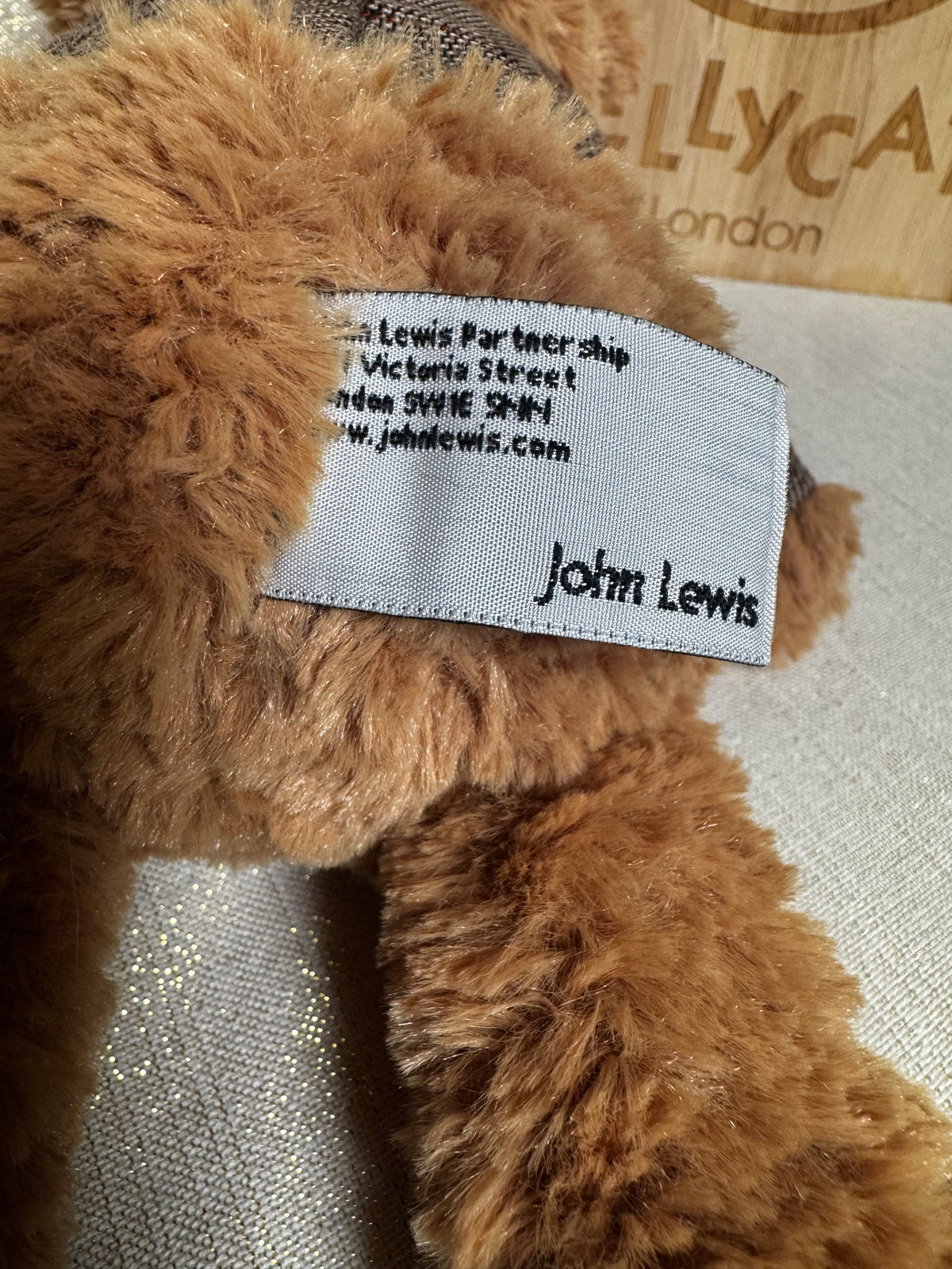 Jellycat x John Lewis Country Lewis Bear | BNWOT