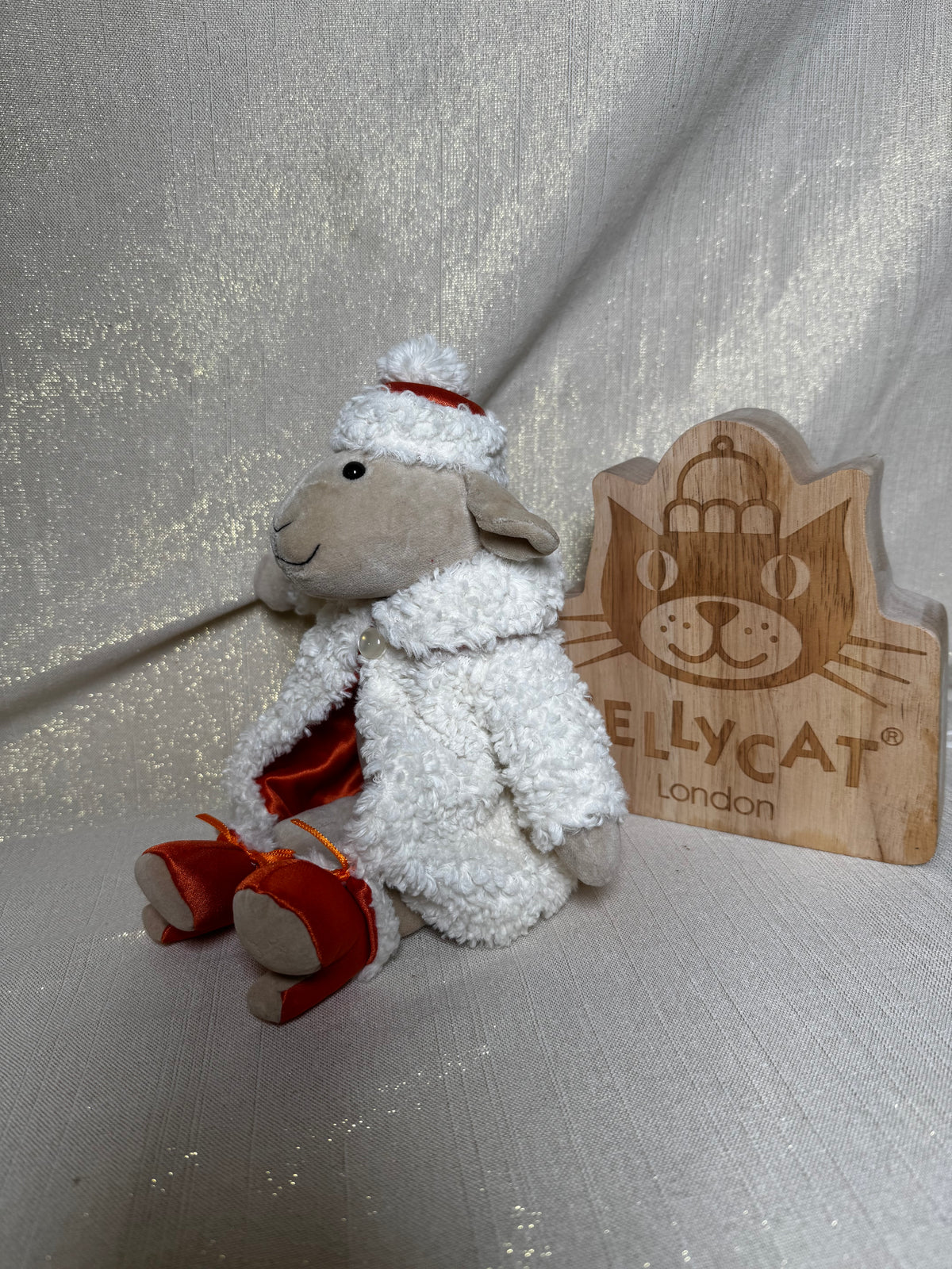 Jellycat Fur Coat Shoo-Shoo Sheep - Untagged