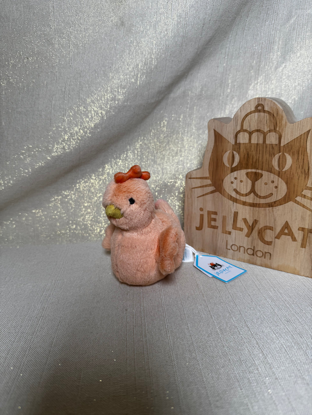 Jellycat Fluffy Chicken | BNWT