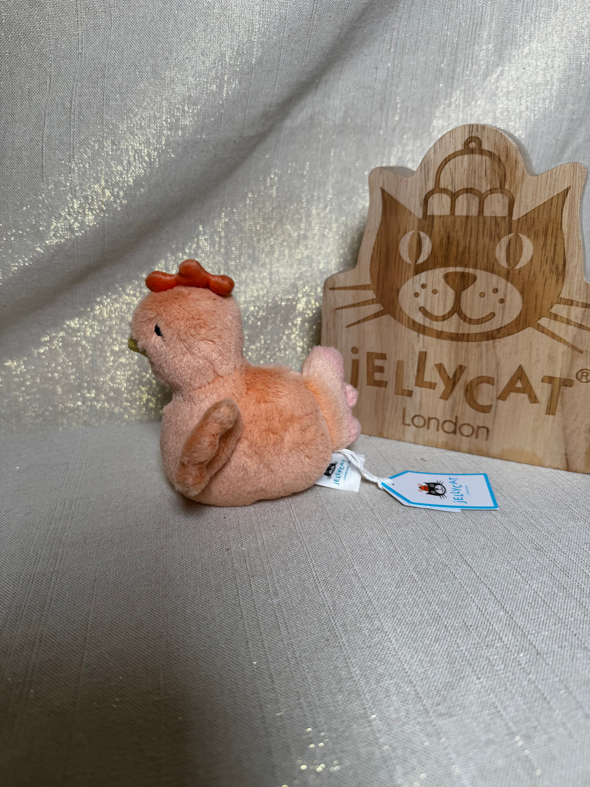 Jellycat Fluffy Chicken | BNWT