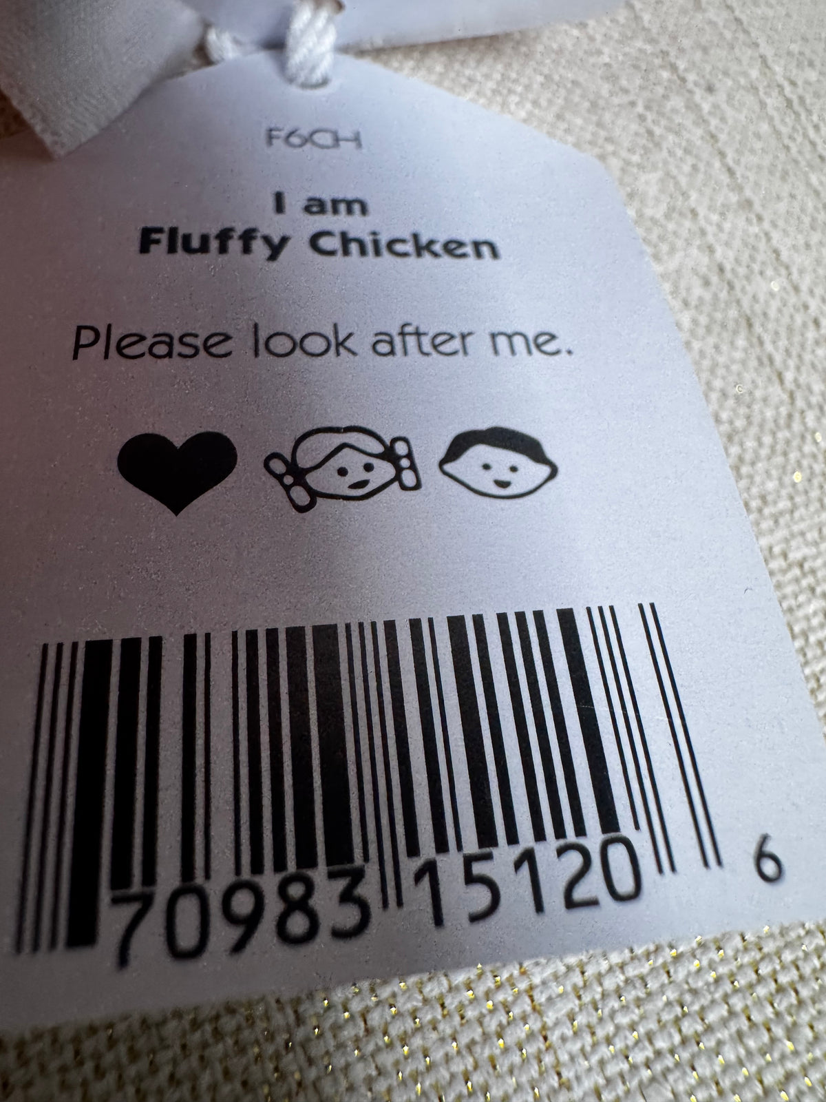 Jellycat Fluffy Chicken | BNWT