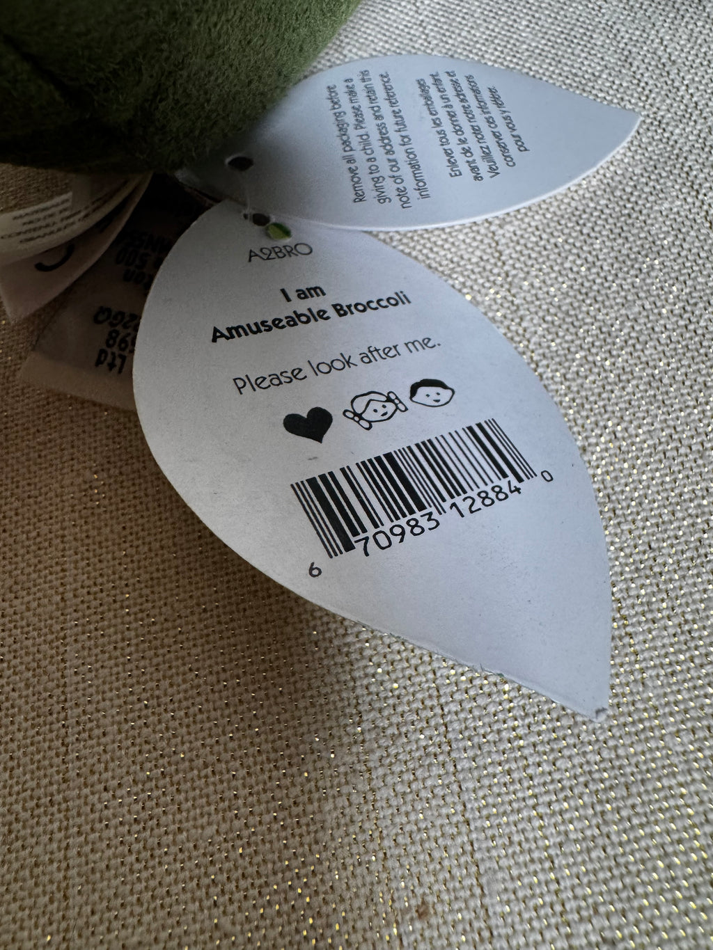 Jellycat Amuseables Broccoli OG | BNWT