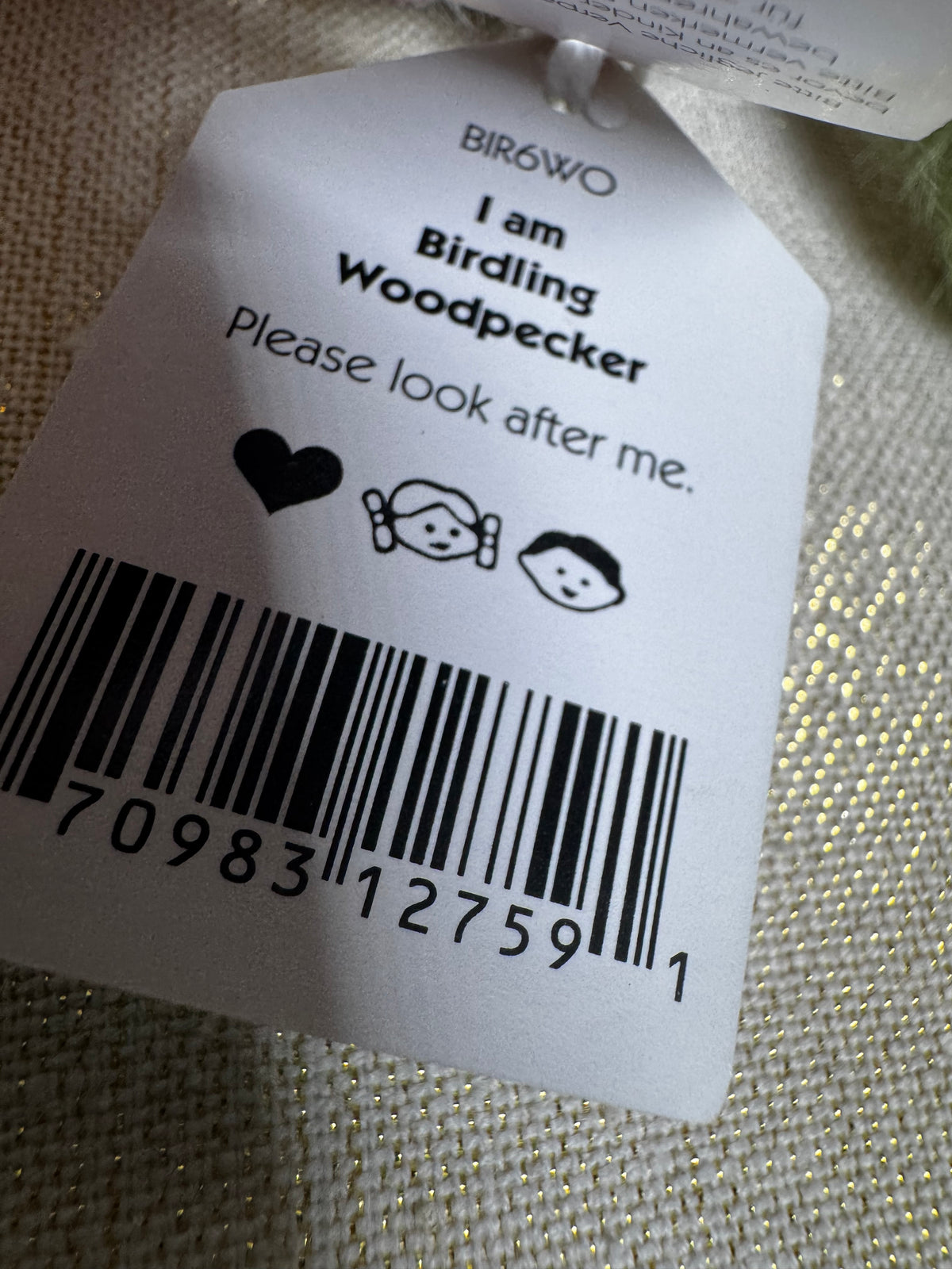 Jellycat Birdling Woodpecker | BNWT
