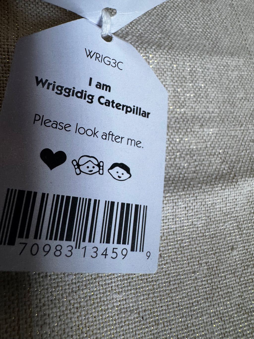 Jellycat Wriggidig Caterpillar | BNWT