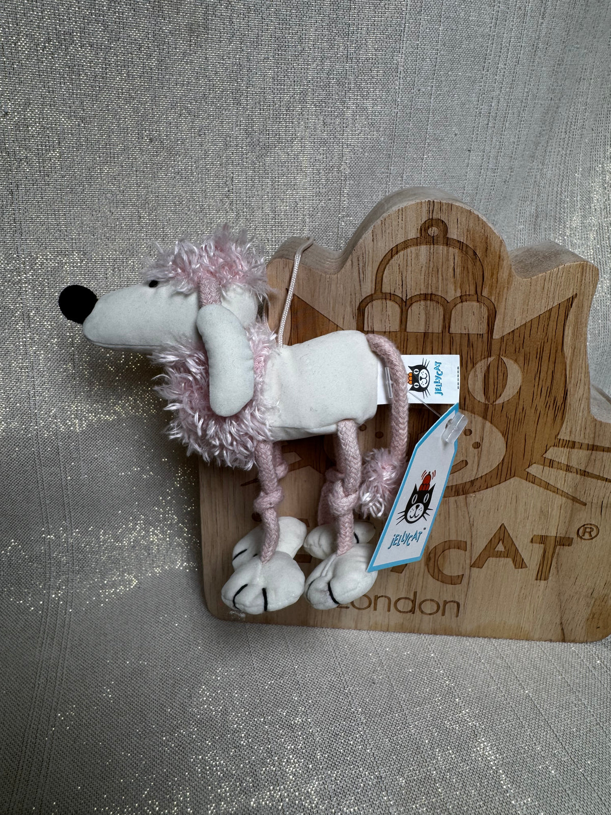 Jellycat Dingly Dangly Perdita Poodle | BNWT