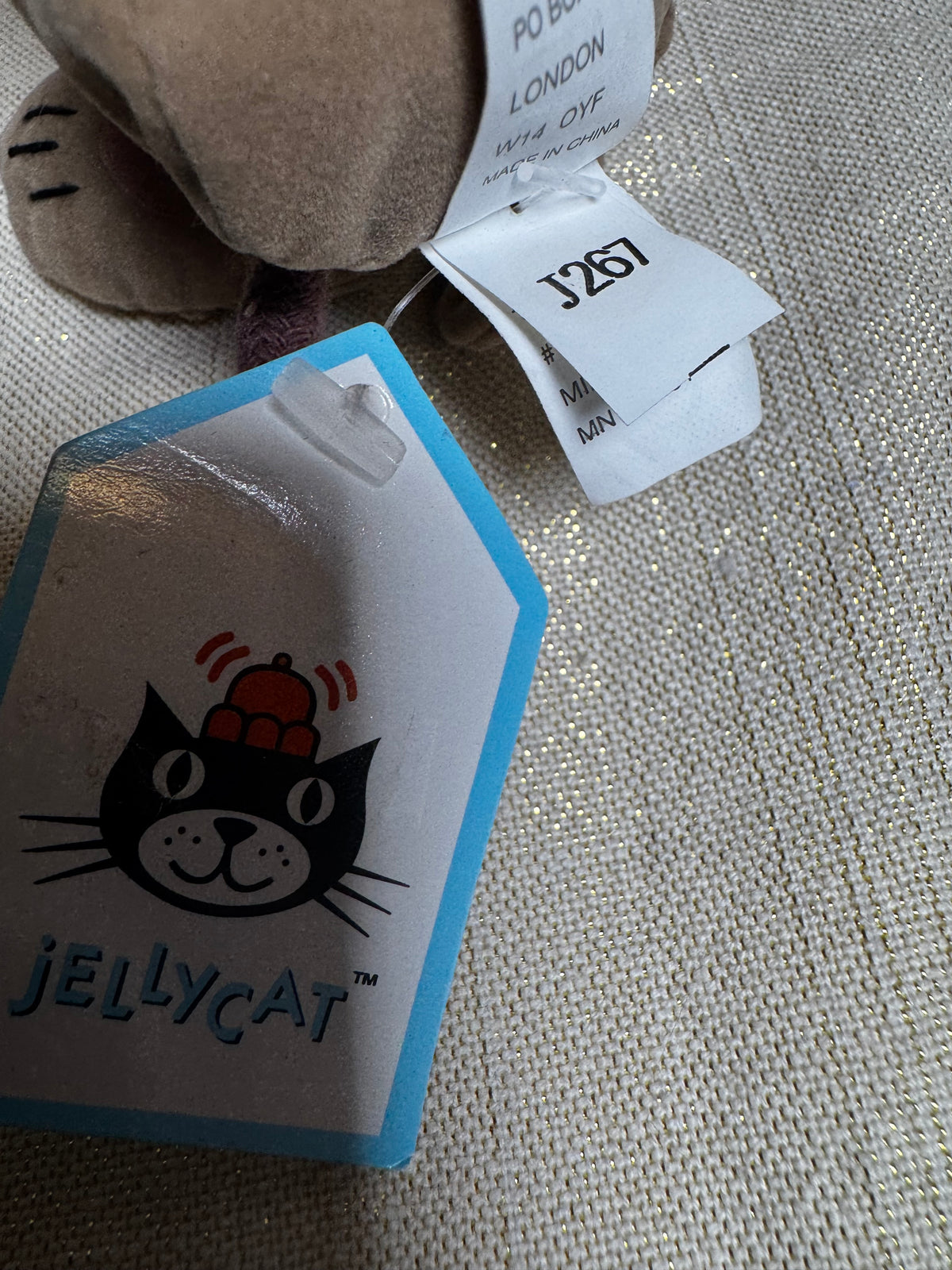Jellycat Dingly Dangly Millie Mouse | BNWT