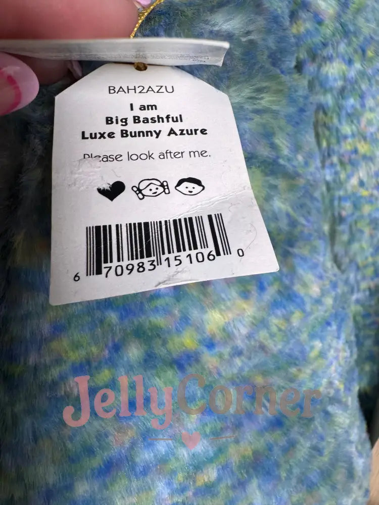 Big Bashful Luxe Bunny Azure