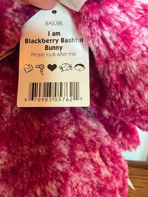 Jellycat Special Edition Blackberry Bunny