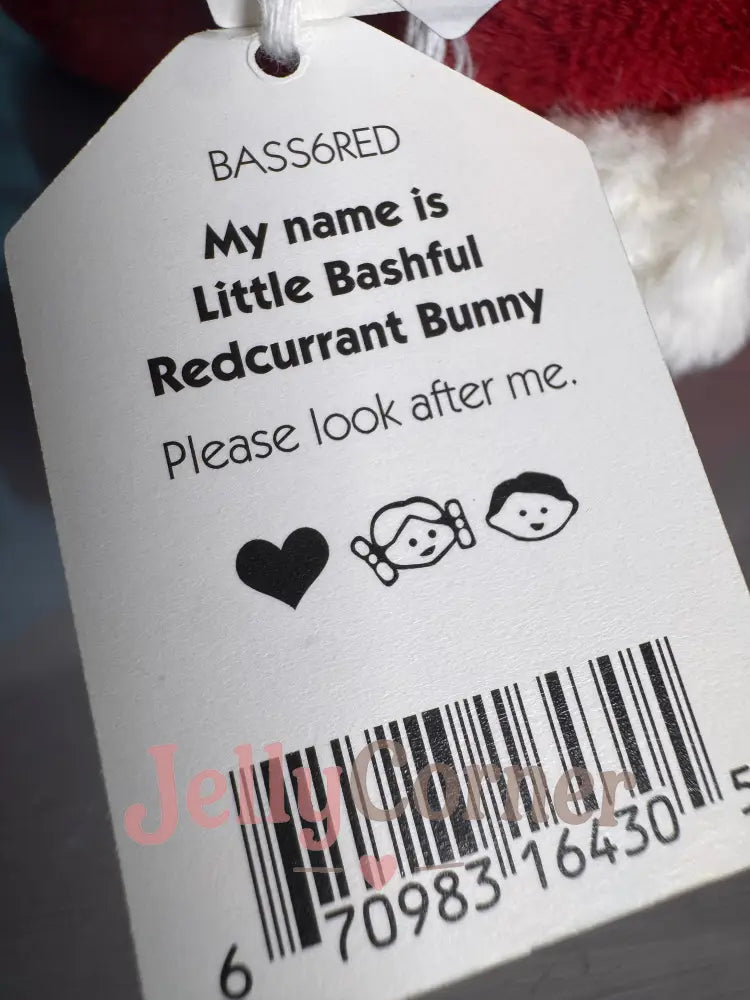 Small bashful redcurrant bunny